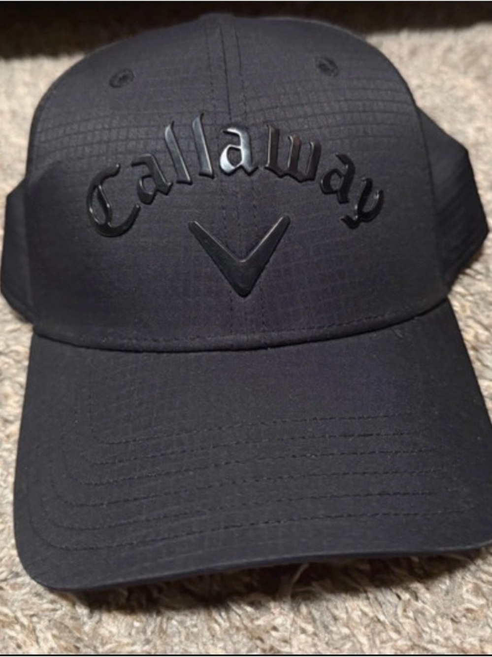 Callaway Men's Black Performance Golf Cap